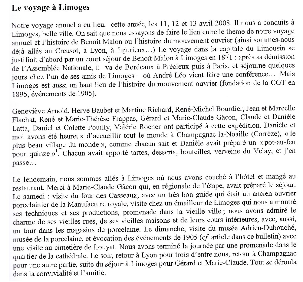 Voyage 2008